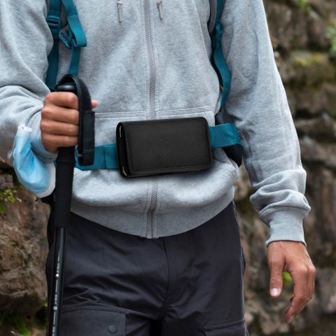 Kabura uniwersalna do paska OXFORD pozioma model 4 do IPHONE 7 PLUS / 8 PLUS / 12 PRO MAX / 13 PRO MAX / SAMSUNG J4 PLUS / A71 /
