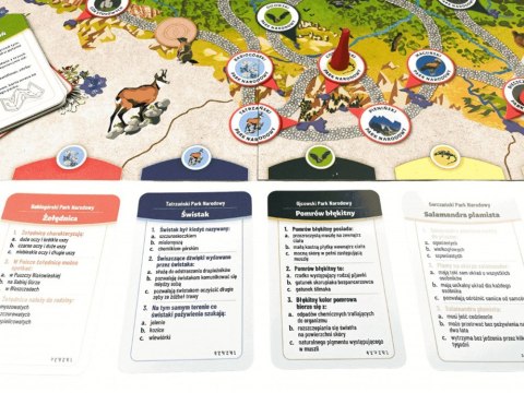 Kapitan Nauka Gra edukacyjna Polska przyroda - nauka przyrody dla całej rodziny GR0708