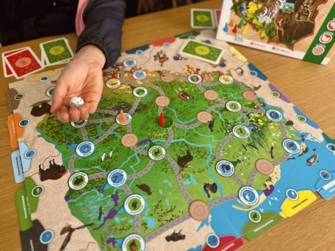 Kapitan Nauka Gra edukacyjna Polska przyroda - nauka przyrody dla całej rodziny GR0708