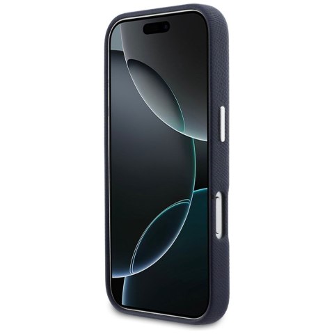 KARL LAGERFELD futerał do IPHONE 17 Pro kompatybilny z MagSafe KLHMP17L6PFKCLB (PU FW W/ K&C Head Pin) niebieski