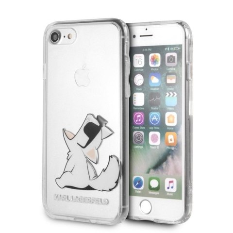 KARL LAGERFELD futerał do IPHONE 7 / 8 KLHCI8CFNRC transparentny
