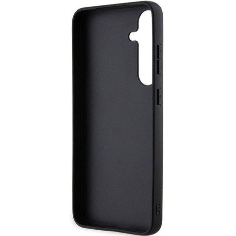 KARL LAGERFELD futerał do SAMSUNG S24 KLHCS24SGSAKCPK (GRIPSTAND SAFFIANO KC PINS) czarny