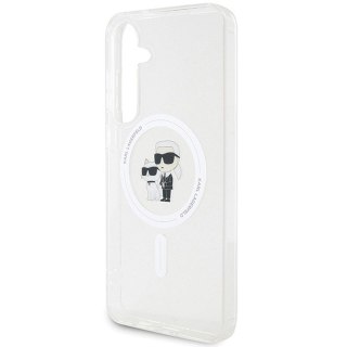 KARL LAGERFELD futerał do SAMSUNG S24 KLHMS24SHGKCNOT (MAGSAFE IML KC) transparentny