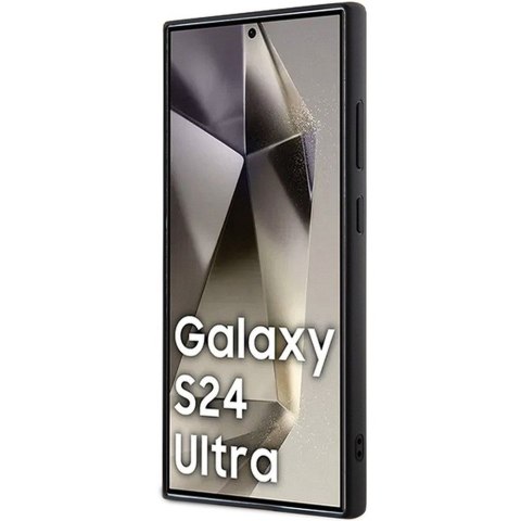KARL LAGERFELD futerał do SAMSUNG S24 Ultra KLHCS24L3DRKINK (3D RUBBER IKONIK NFT) czarny