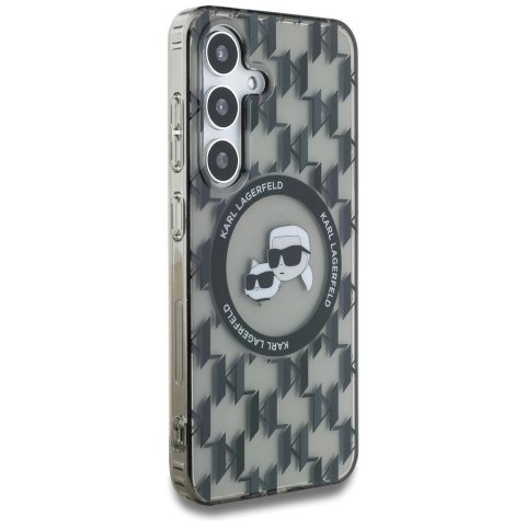 KARL LAGERFELD futerał do SAMSUNG S25 KLHMS25SHMCKMHK (Magnetic IML Metal Monogram KC Heads) czarny