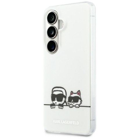 KARL LAGERFELD futerał do SAMSUNG S26 KLHMS26S6HPKACH (Magnetic IML K&C Peekaboo) transparentny