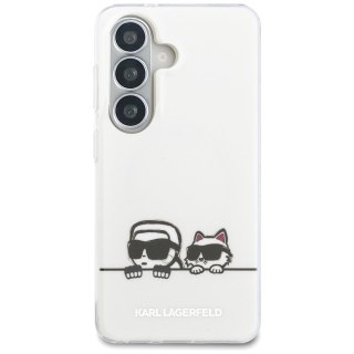 KARL LAGERFELD futerał do SAMSUNG S26 KLHMS26S6HPKACH (Magnetic IML K&C Peekaboo) transparentny
