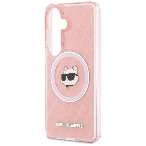 KARL LAGERFELD futerał do SAMSUNG S26 KLHMS26SHMKBCHOP (Magnetic IML Repeated Logo and Choupette) różowy