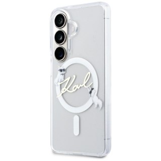 KARL LAGERFELD futerał do SAMSUNG S26 Plus KLHMS26M5HKSCAH (Magnetic IML KC Script) transparentny