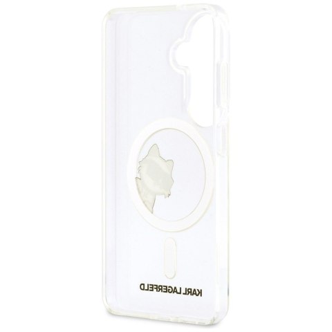 KARL LAGERFELD futerał do SAMSUNG S26 Plus KLHMS26M6HCPSCT (Magnetic IML Peekaboo Choupette) transparentny
