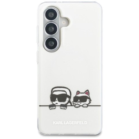 KARL LAGERFELD futerał do SAMSUNG S26 Plus KLHMS26M6HPKACH (Magnetic IML K&C Peekaboo) transparentny