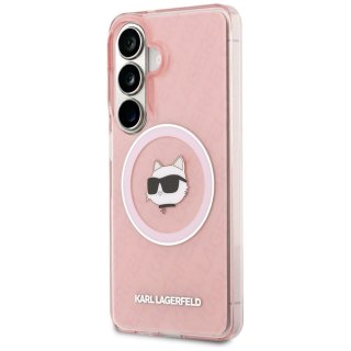 KARL LAGERFELD futerał do SAMSUNG S26 Plus KLHMS26MHMKBCHOP (Magnetic IML Repeated Logo and Choupette) różowy