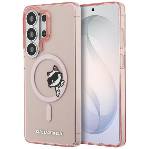 KARL LAGERFELD futerał do SAMSUNG S26 Ultra KLHMS26L6HCPSCP (Magnetic IML Peekaboo Choupette) różowy