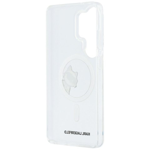 KARL LAGERFELD futerał do SAMSUNG S26 Ultra KLHMS26L6HCPSCT (Magnetic IML Peekaboo Choupette) transparentny