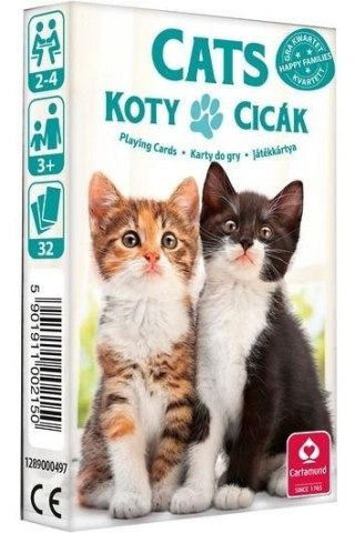 Karty do gry Koty CARTAMUNDI