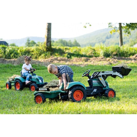 FALK Traktor Lander Zielony na Pedały z Przyczepką od 3-7 Lat