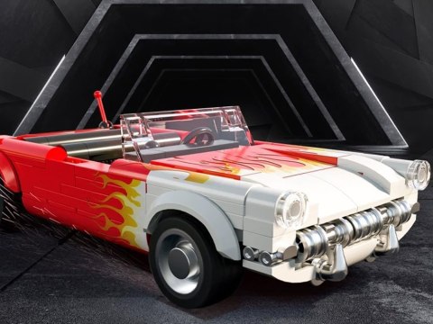 Klocki konstrukcyjne samochód klasyk hot rod Roadster 249ele ZA5817