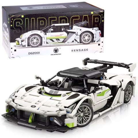 Klocki techniczne 2w1 auto sportowe statek kosmiczny 1091ele ZA5731