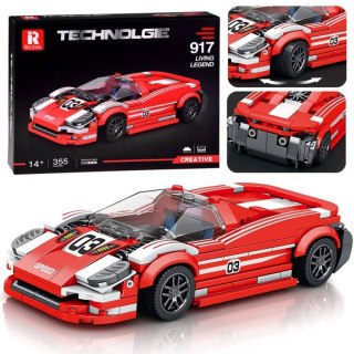 Klocki techniczne Sportowe auto Living Legend 917 CZERWONE 355-ele ZA4754