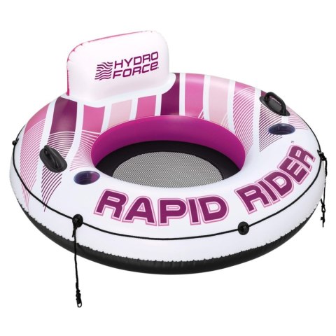 Koło do Pływania RAPID RIDER Różowy 135cm Bestway
