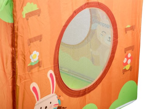 Kolorowy namiot DOMEK dla dzieci "Leśni przyjaciele" + torba ZA5763