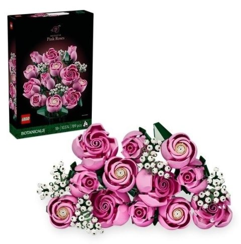 LEGO(R) BOTANICALS 10374 (3szt) Bukiet różowych róż
