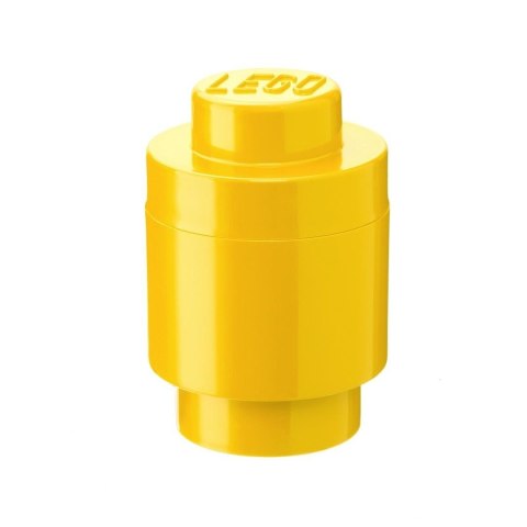 LEGO(R) pojemnik klocek jedynka okrągły żółty
