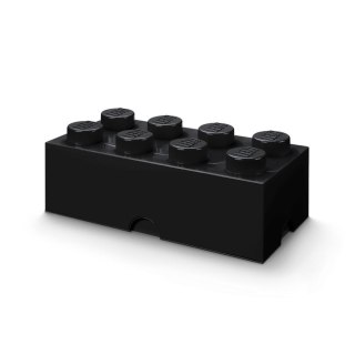 LEGO(R) pojemnik klocek ósemka czarny