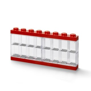 LEGO(R) witrynka na minifigurki 16 czerwona