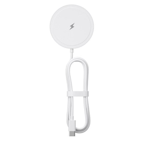 Ładowarka bezprzewodowa BLUE STAR Charing Pad 15w kompatybilna z MagSafe biała