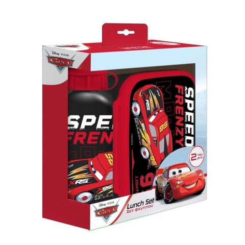 Lunchbox butelka 500ml + pudełko 800ml Cars