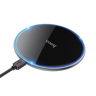 Ładowarka indukcyjna Hoco 2A 15W z podświetleniem CW6 PRO czarna