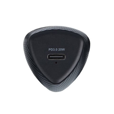 Ładowarka samochodowa Forcell F-Energy Carbon USB C QC3.0 PD 3A 20W CC50-1C czarna