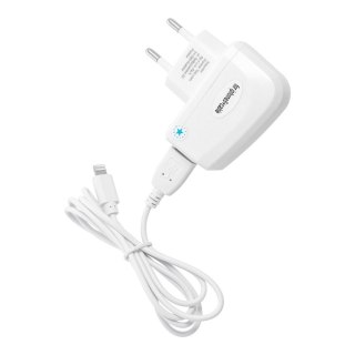 Ładowarka sieciowa do telefonu Blue Star Lite USB A 1A 5W + kabel USB A do Lightning TFK-TC-1095B biała
