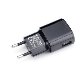 Ładowarka sieciowa do telefonu Blue Star USB A 2A 10W + kabel USB A do Micro USB TFK-TC-1100B czarna