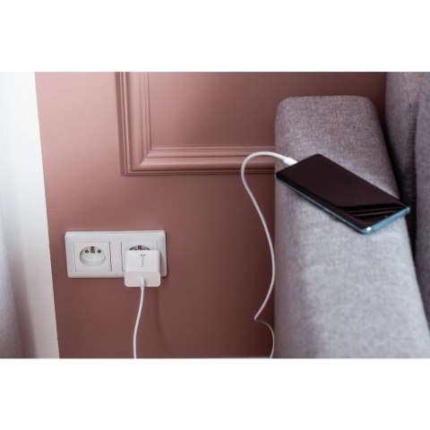 Ładowarka sieciowa do telefonu Forcell F-Energy USB C QC4.0 PD 3A 45W TFK-TC-45WPD biała