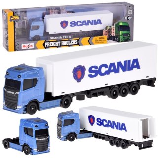 Maisto Licencjonowane Auto Metalowe Ciągnik SCANIA 770S + Naczepa ZA5965