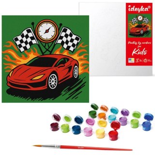 Malowanie po numerach dla dzieci 25x25cm KHO1315 Chwila zwycięstwa AP0082