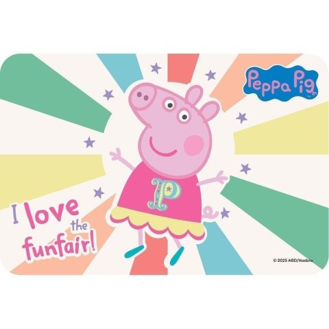 Mata śniadaniowa-podkładka Peppa