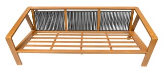Zestaw mebli ogrodowych Modern Delight 4w1 aluminium Stolik + 2 Sofy + Fotel