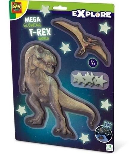 Mega świecące w ciemności Explore T-Rex
