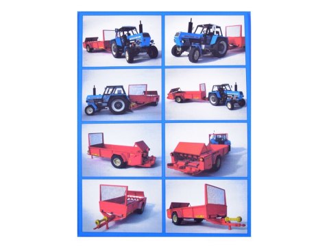 Model kolekcjonerski do sklejania TRAKTOR Zetor Crystal 8011 1:32 ZA5889