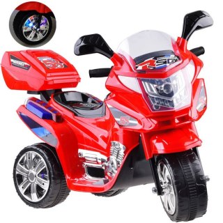 Motorek na akumulator kolorowe światła led PA0241