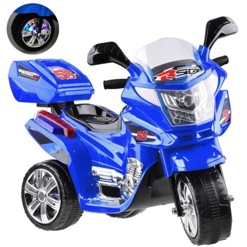 Motorek na akumulator kolorowe światła led PA0241