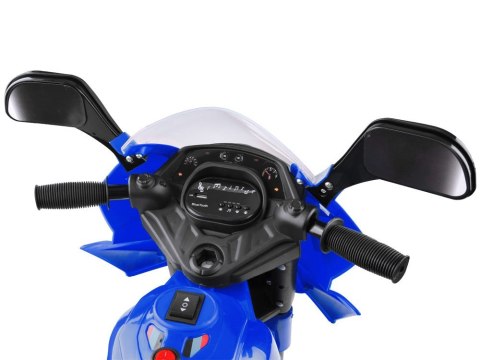 Motorek na akumulator kolorowe światła led PA0241