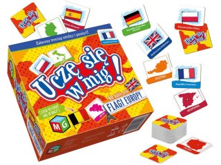 Multigra Flagi Europy - Uczę się w mig gra edukacyjna GR0642