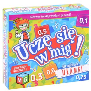 Multigra Gra edukacyjna Ułamki - uczę się w mig GR0396