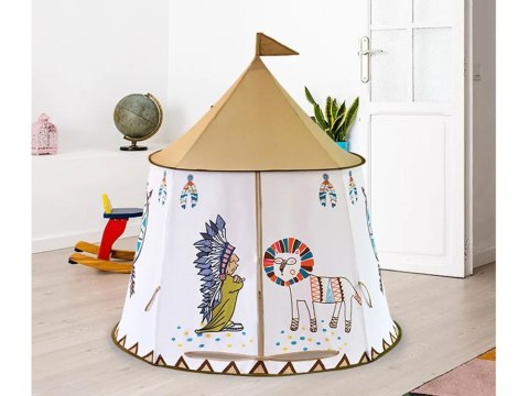 Namiot Indiański Tipi okrągły namiot do zabawy dla dzieci ZA4940