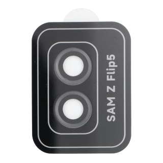 Osłona aparatu PROTECTOR 9H + aplikator do SAMSUNG FLIP 5 czarna