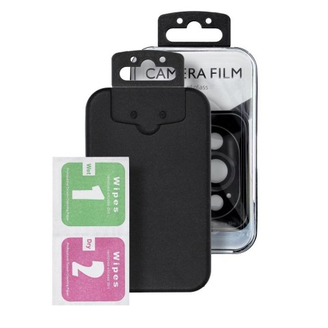Osłona aparatu PROTECTOR 9H + aplikator do SAMSUNG FLIP 5 czarna